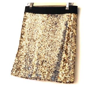 Gorgeous Glitter INC Mini-Skirt